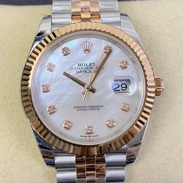 Gold Rolex Datejust​ M126333-0018 Watch Size 41mm EW Factory
