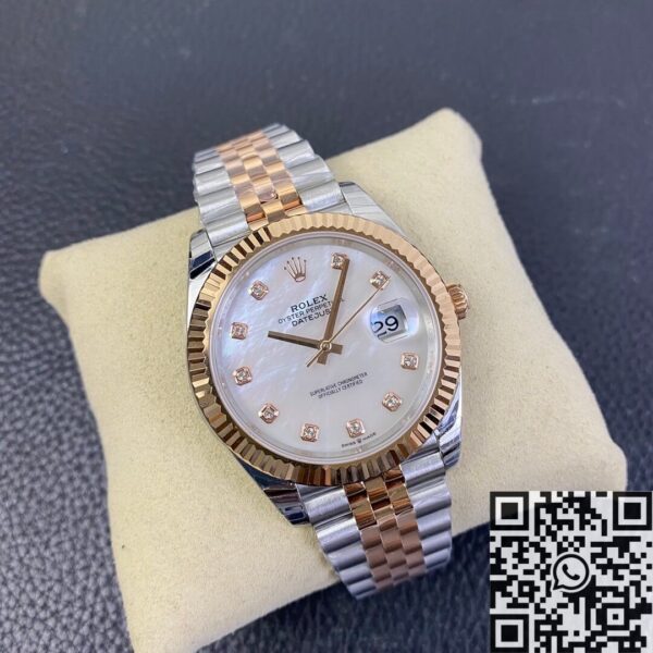 Gold Rolex Datejust​ M126333-0018 Watch Size 41mm EW Factory
