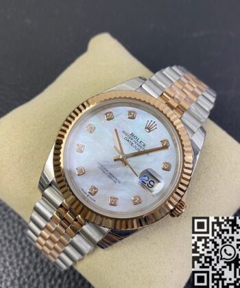 Gold Rolex Datejust​ M126333-0018 Watch Size 41mm EW Factory