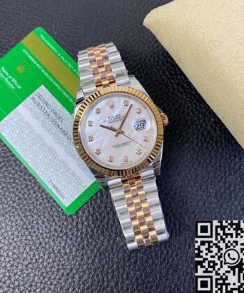 Gold Rolex Datejust​ M126333-0018 Watch Size 41mm EW Factory