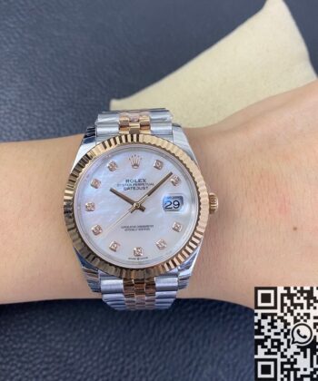 Gold Rolex Datejust​ M126333-0018 Watch Size 41mm EW Factory