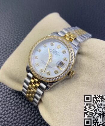 Lady Datejust Rolex​ M278383RBR-0028 Gold Watch EW Factory