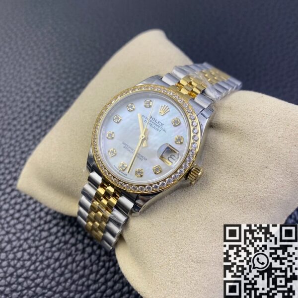 Lady Datejust Rolex​ M278383RBR-0028 Gold Watch EW Factory
