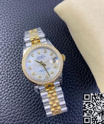 Lady Datejust Rolex​ M278383RBR-0028 Gold Watch EW Factory