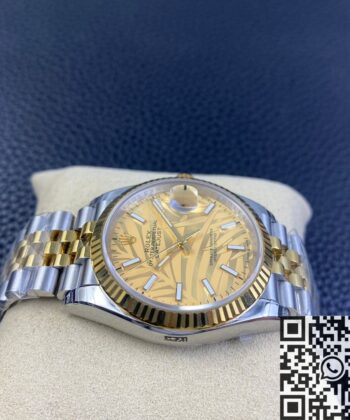 Rolex Datejust 36 MM M126233-0037 Gold Watch EW Factory