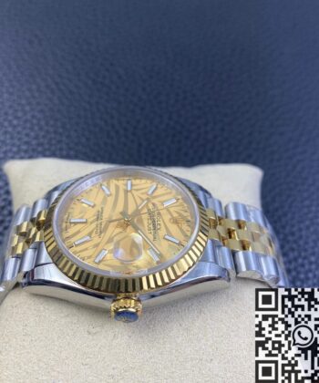 Rolex Datejust 36 MM M126233-0037 Gold Watch EW Factory