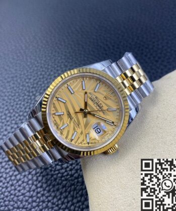 Rolex Datejust 36 MM M126233-0037 Gold Watch EW Factory
