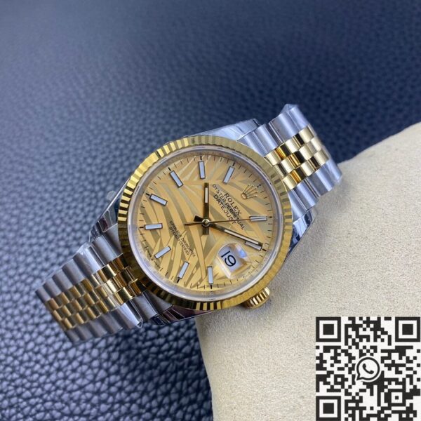 Rolex Datejust 36 MM M126233-0037 Gold Watch EW Factory