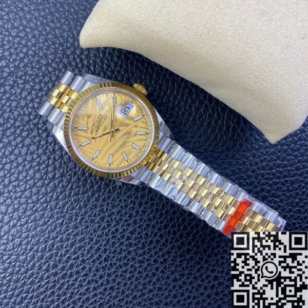 Rolex Datejust 36 MM M126233-0037 Gold Watch EW Factory