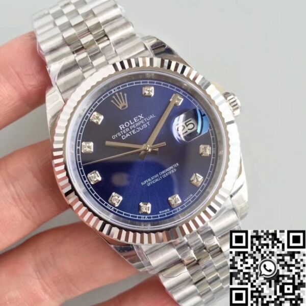 Gents Rolex Datejust M126334-0016 Blue Dial 41mm EW Factory