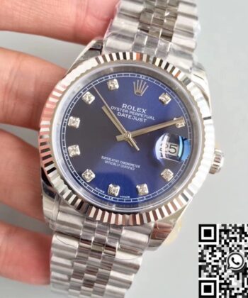 Gents Rolex Datejust M126334-0016 Blue Dial 41mm EW Factory