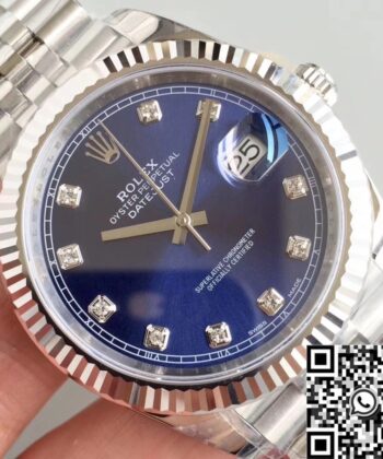 Gents Rolex Datejust M126334-0016 Blue Dial 41mm EW Factory