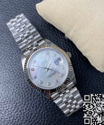 Rolex Datejust Diamonds M126334-0020 Mother Of Pearl Dial