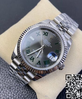 Rolex Watches Datejust 41MM M126334-0022 Dark Gray Dial