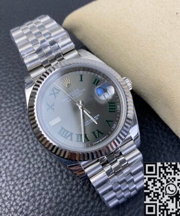 Rolex Watches Datejust 41MM M126334-0022 Dark Gray Dial