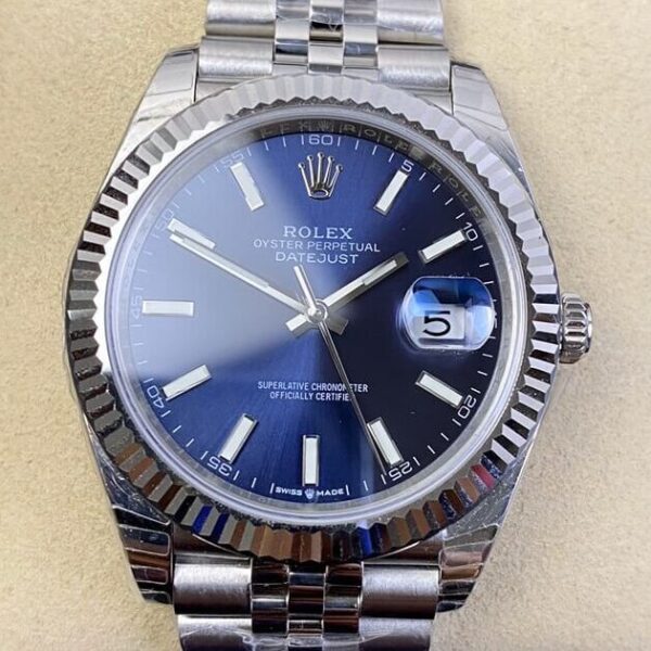 Blue Face Rolex Datejust​ M126334-0002 41mm Watch EW Factory