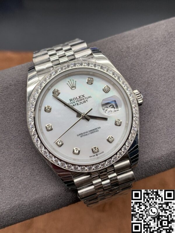 Rolex Datejust Dial M126334-0020 Diamond Bezel Size 41mm
