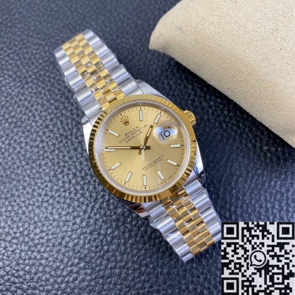 Rolex Datejust Ladies M126233-0015 Gold 36mm EW Factory