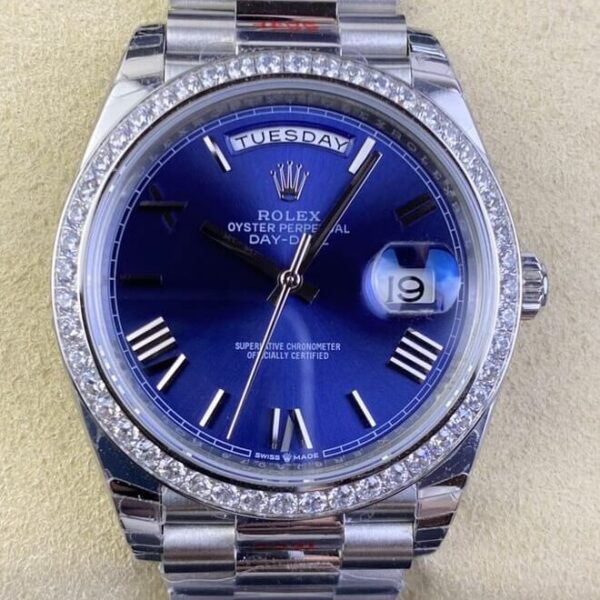 Rolex 40 Day Date 228349RBR-0005 Blue Diamond EW Factory