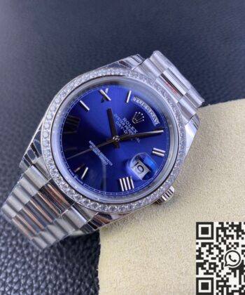 Rolex 40 Day Date 228349RBR-0005 Blue Diamond EW Factory