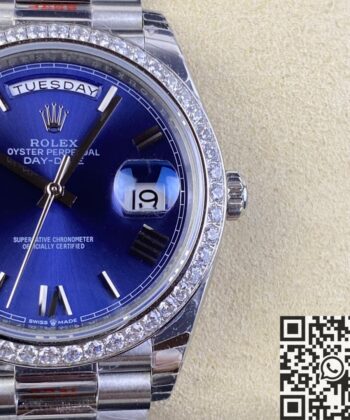 Rolex 40 Day Date 228349RBR-0005 Blue Diamond EW Factory