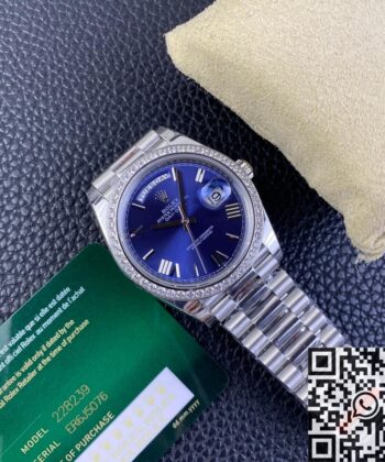 Rolex 40 Day Date 228349RBR-0005 Blue Diamond EW Factory