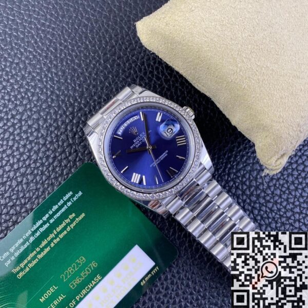Rolex 40 Day Date 228349RBR-0005 Blue Diamond EW Factory