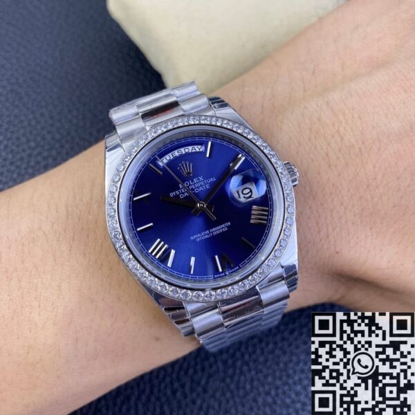 Rolex 40 Day Date 228349RBR-0005 Blue Diamond EW Factory