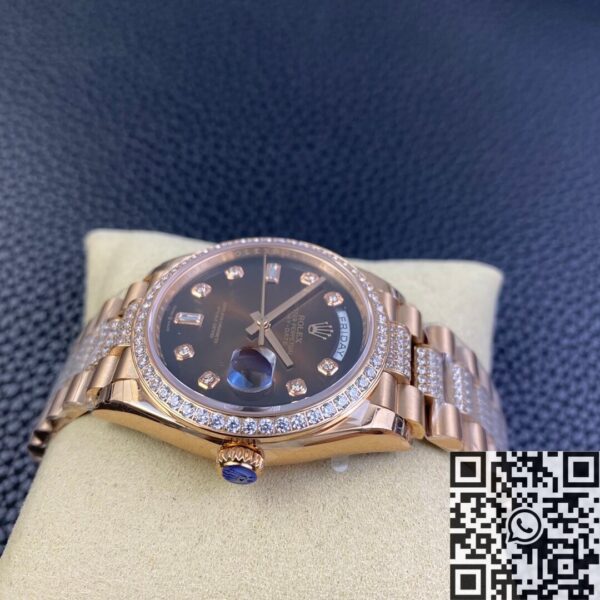 Gold Day Date Rolex M218345RBR-0041 Rose Gold Size 36mm