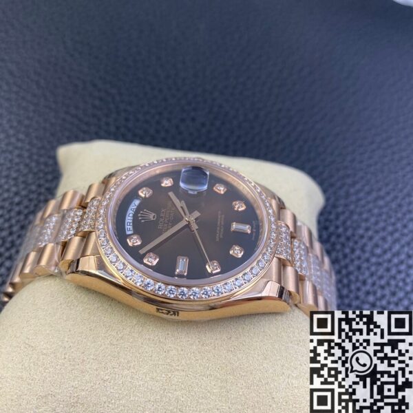 Gold Day Date Rolex M218345RBR-0041 Rose Gold Size 36mm