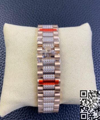 Gold Day Date Rolex M218345RBR-0041 Rose Gold Size 36mm
