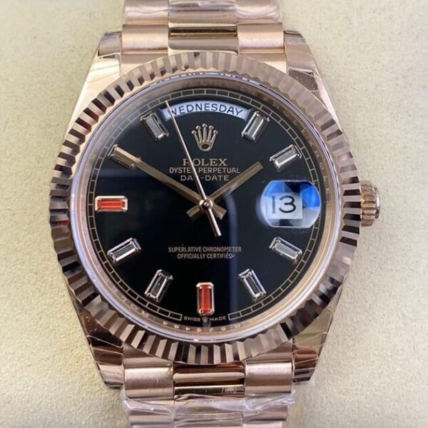 Rolex Day-Date 40 218235-83215 Rose Gold Watches EW Factory