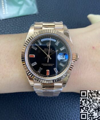 Rolex Day-Date 40 218235-83215 Rose Gold Watches EW Factory