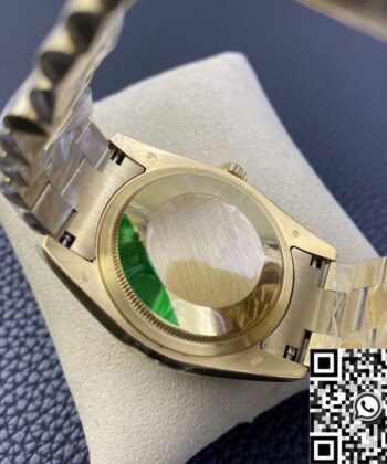 Rolex Day And Date M118238-0071 Turquoise Dial Gold 36mm