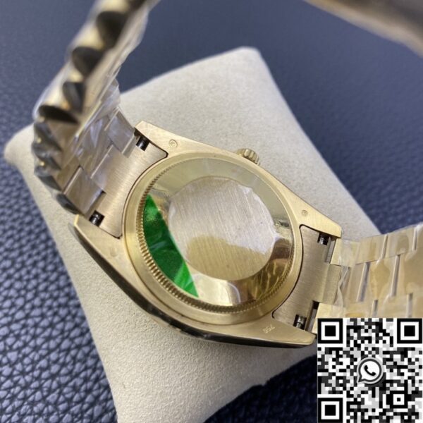 Rolex Day And Date M118238-0071 Turquoise Dial Gold 36mm