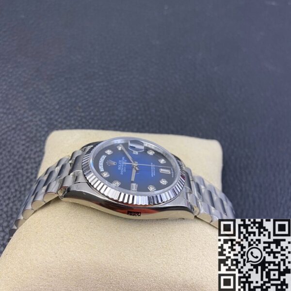 Day Date Rolex Women's​ M128239-0023 Gradient Blue Dial 36mm