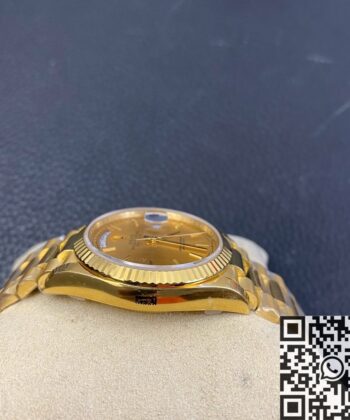 Rolex Day Date 36MM M128235-0037 Champagne Gold Watch