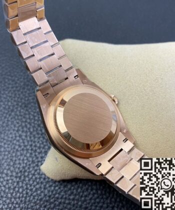 Newer Rolex Day-Date M128235-0037 Gradient Brown Rose Gold