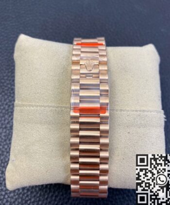 Newer Rolex Day-Date M128235-0037 Gradient Brown Rose Gold