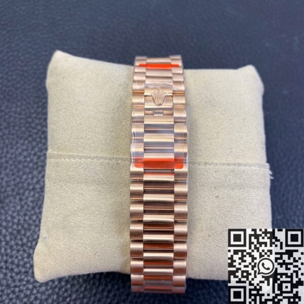 Newer Rolex Day-Date M128235-0037 Gradient Brown Rose Gold