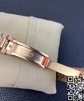 Newer Rolex Day-Date M128235-0037 Gradient Brown Rose Gold