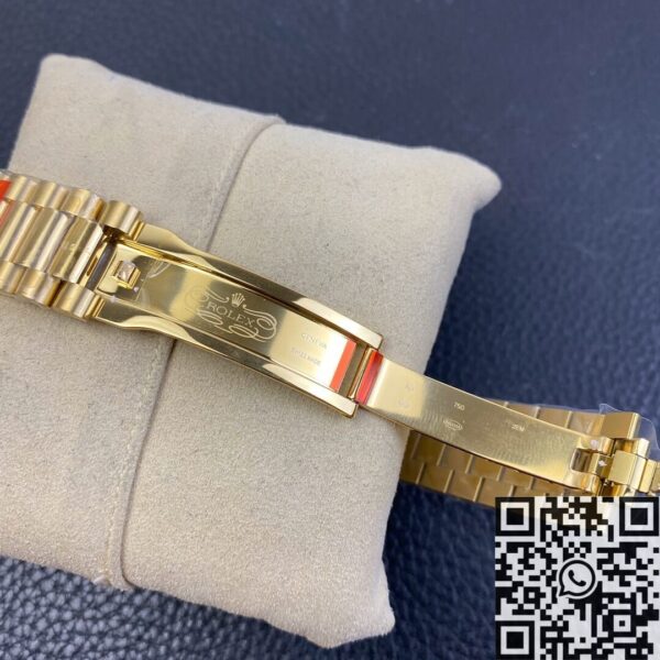 Vintage Rolex Day Date M128238-0022 Brown Dial Ladies Gold