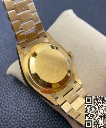 Rolex Day Date Diamond M128348RBR-0017 Ladies Gold Watch