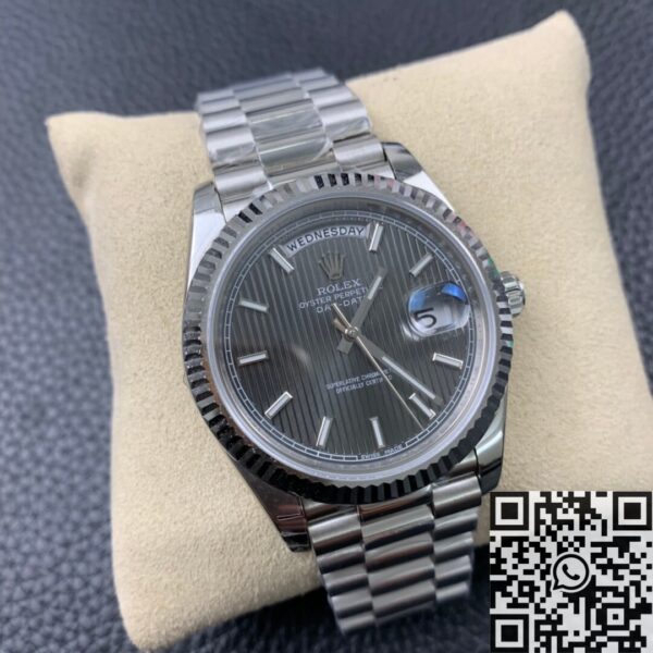 Cheapest Rolex Day Date​ M228239-0002 Silver Ruled Dial 40mm