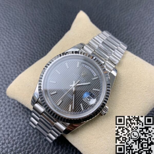 Cheapest Rolex Day Date​ M228239-0002 Silver Ruled Dial 40mm