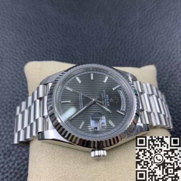 Cheapest Rolex Day Date​ M228239-0002 Silver Ruled Dial 40mm