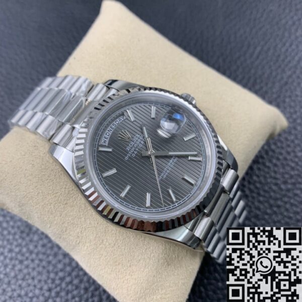 Cheapest Rolex Day Date​ M228239-0002 Silver Ruled Dial 40mm