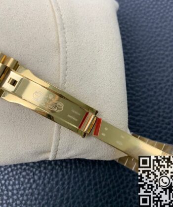 Rolex Day Date Just​ M228238-0042 White Dial Gold Watch 40mm