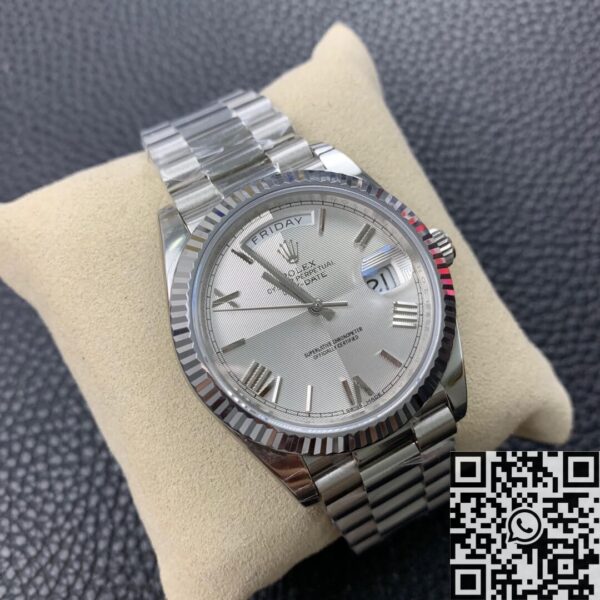 Rolex Day Dates 228239-83419 Silver Gray Dial Size 40mm Watch
