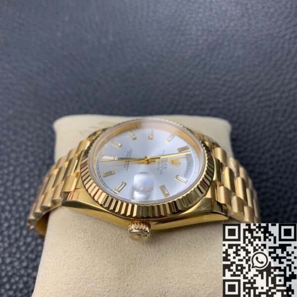 Rolex Watches Day Date​ M228235 Silver Gray Dial Gold 40mm